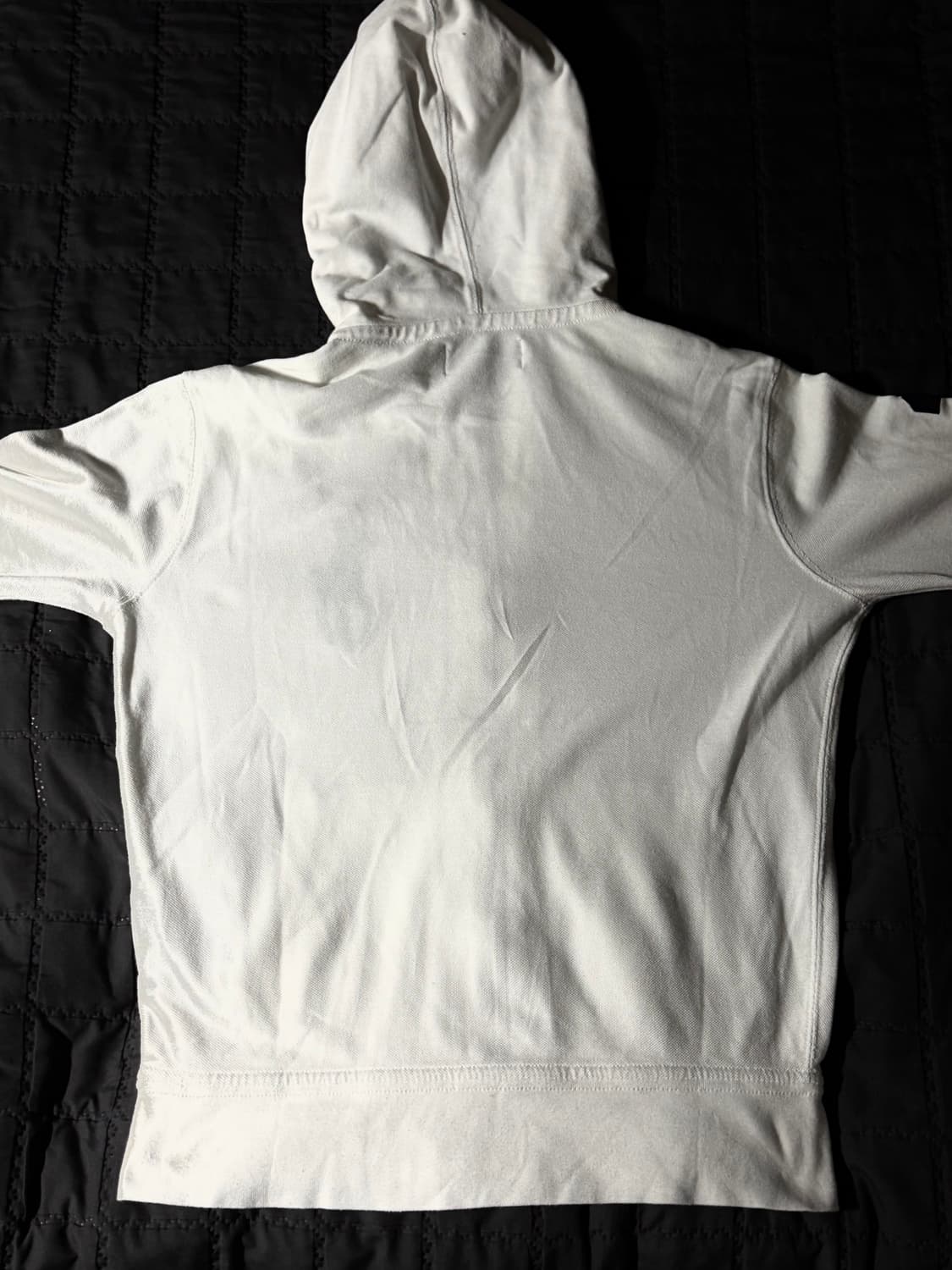 폴로 빅포니 화이트 후드집업 S 상품이미지2