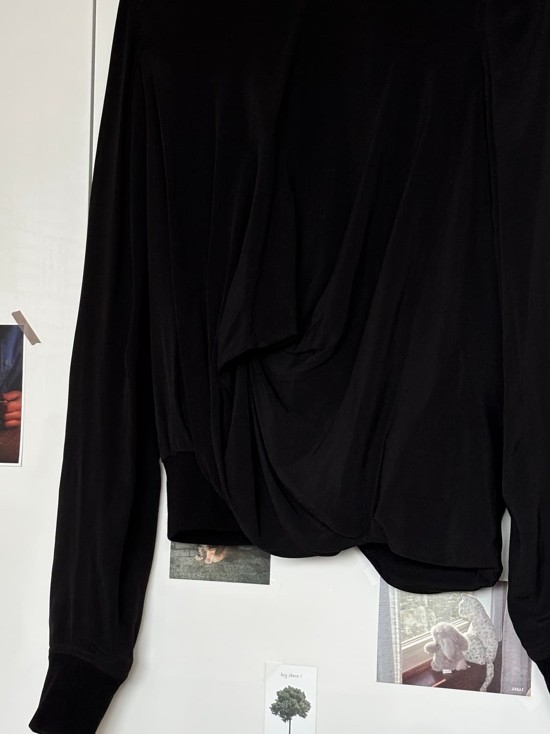 릭오웬스 드레이프 봄버 자켓 상품이미지2