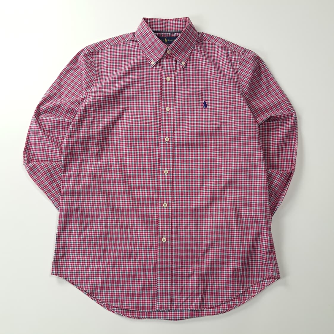 CK250 M 폴로 핑크 스몰타탄체크 셔츠 남방 상품이미지1