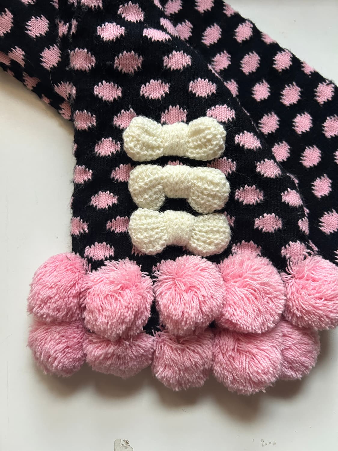 리본 땡땡이 머플러  상품이미지4