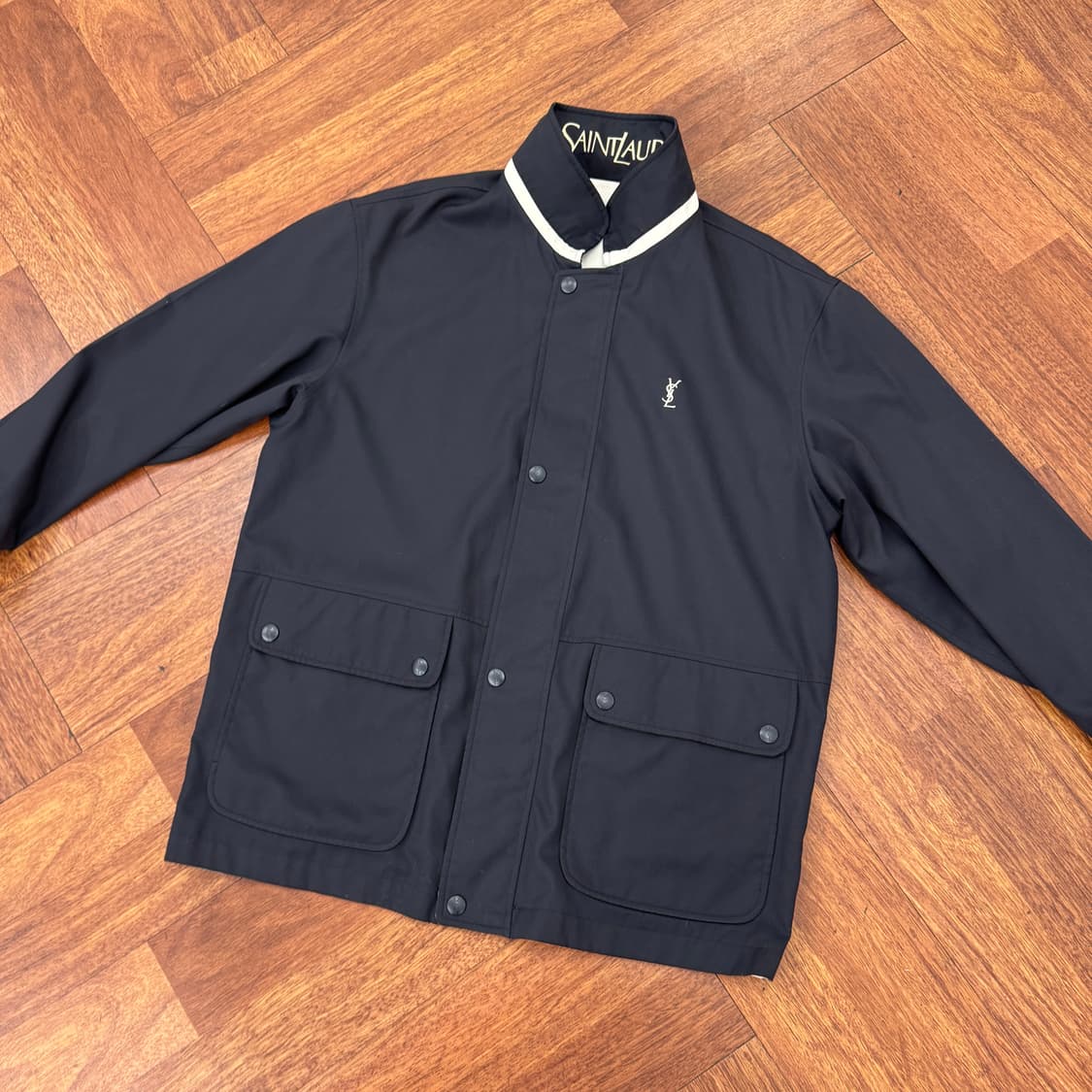 95(L) YSL 입생로랑 양면 리버시블 자켓  상품이미지2