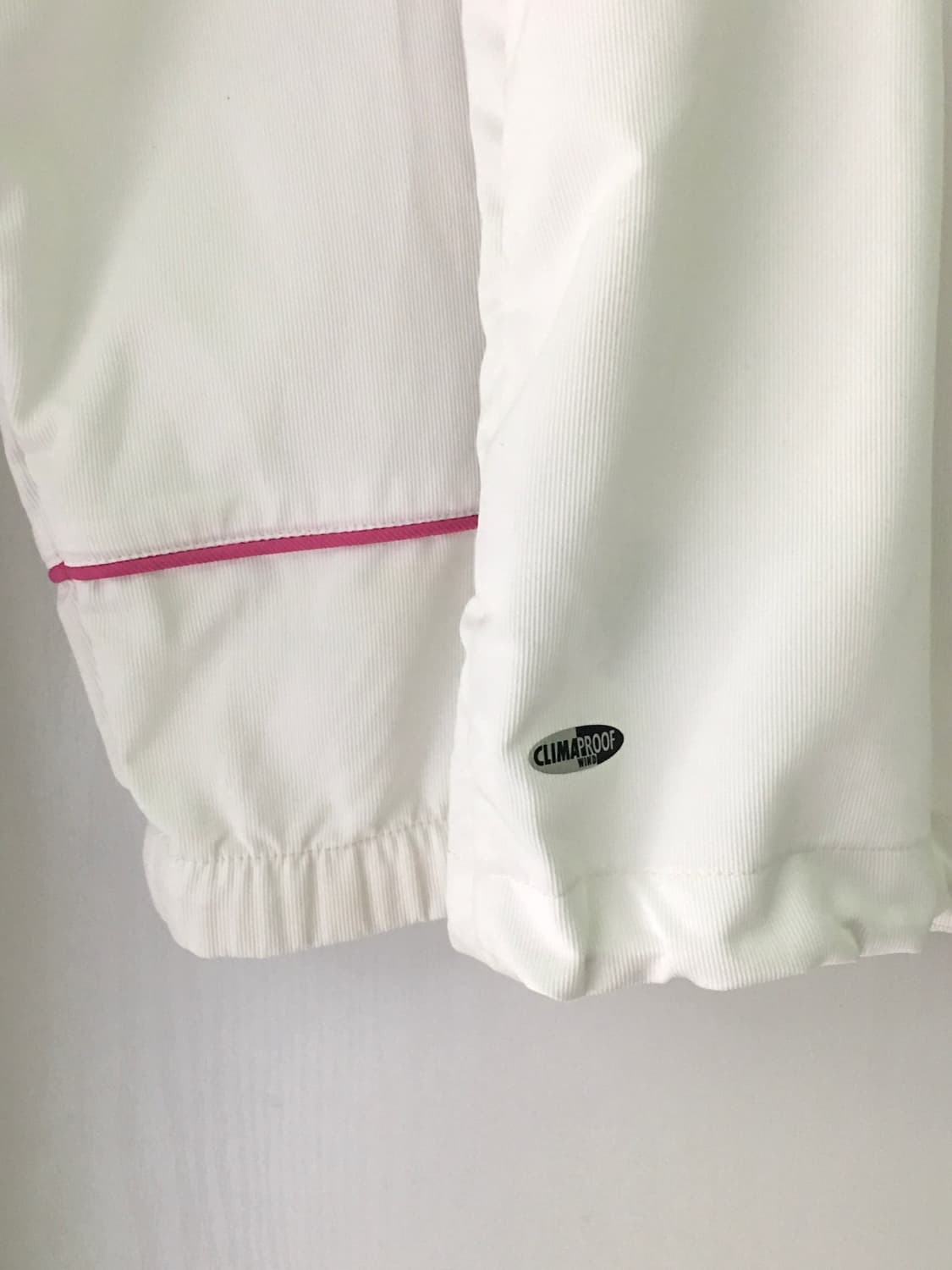 아디다스 화이트 핑크 바람막이 상품이미지7