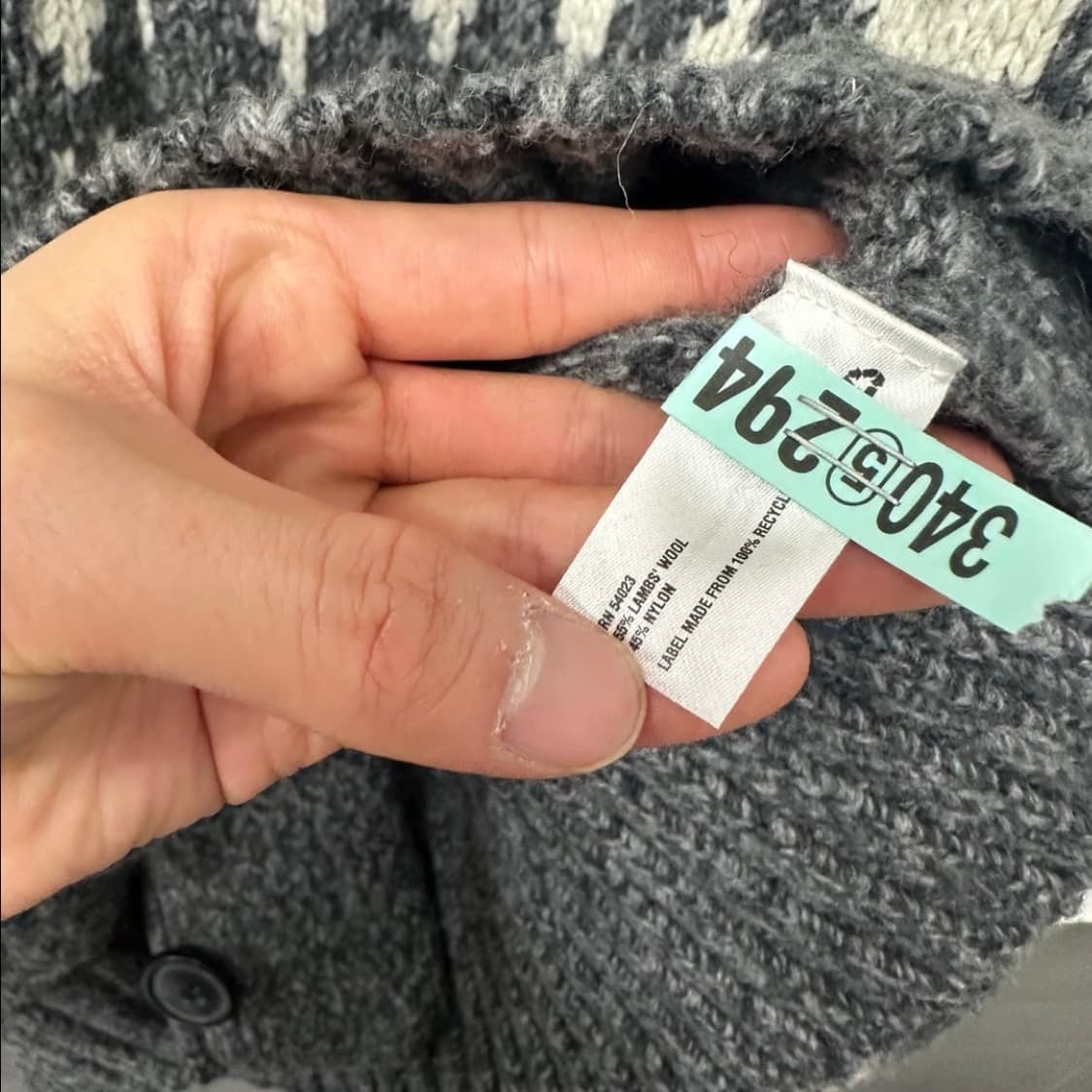 GAP 버튼 코위찬 니트 상품이미지6