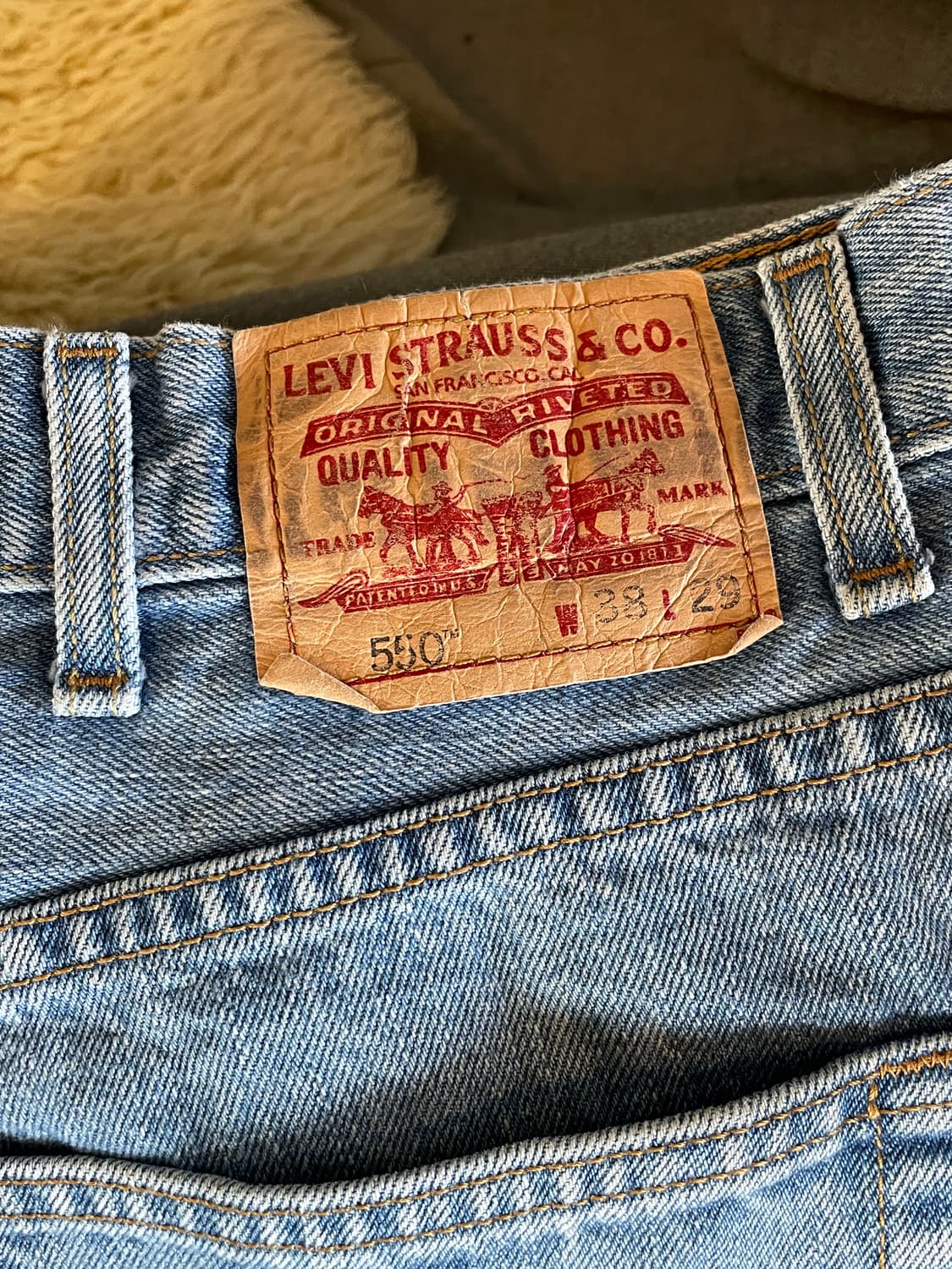 리바이스 550 데님 팬츠 상품이미지2