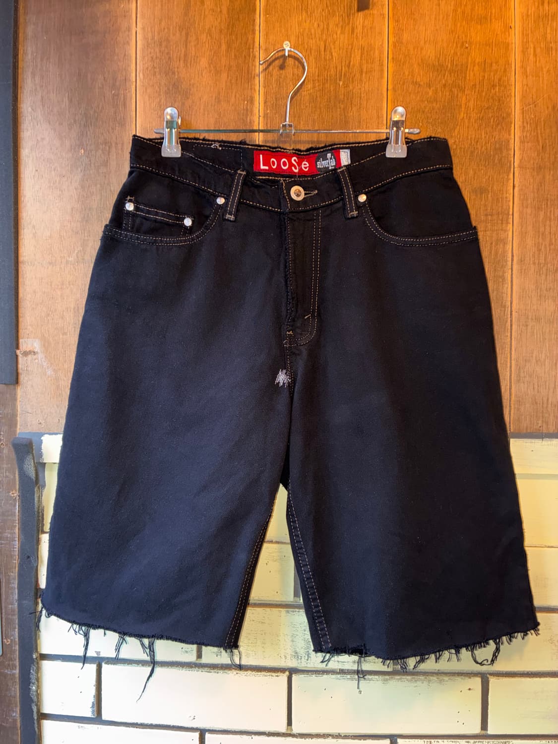 90s Levis SilverTab Loose Black Denim 상품이미지1