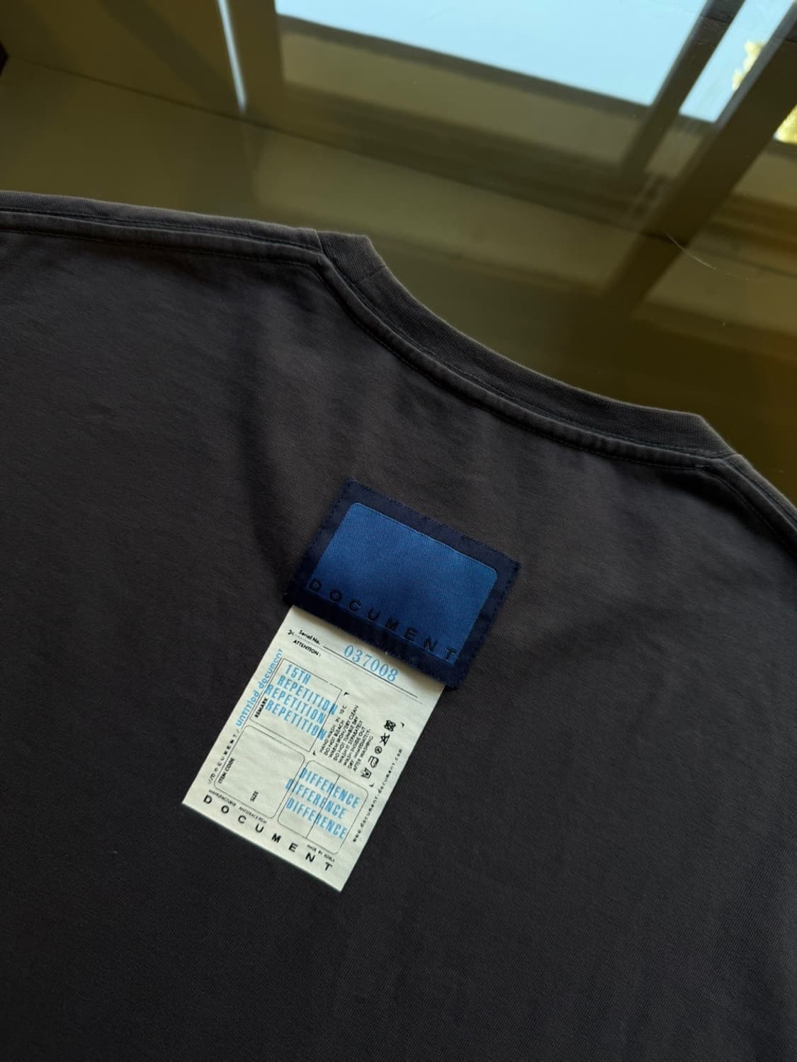 도큐먼트 티셔츠 105 상품이미지8