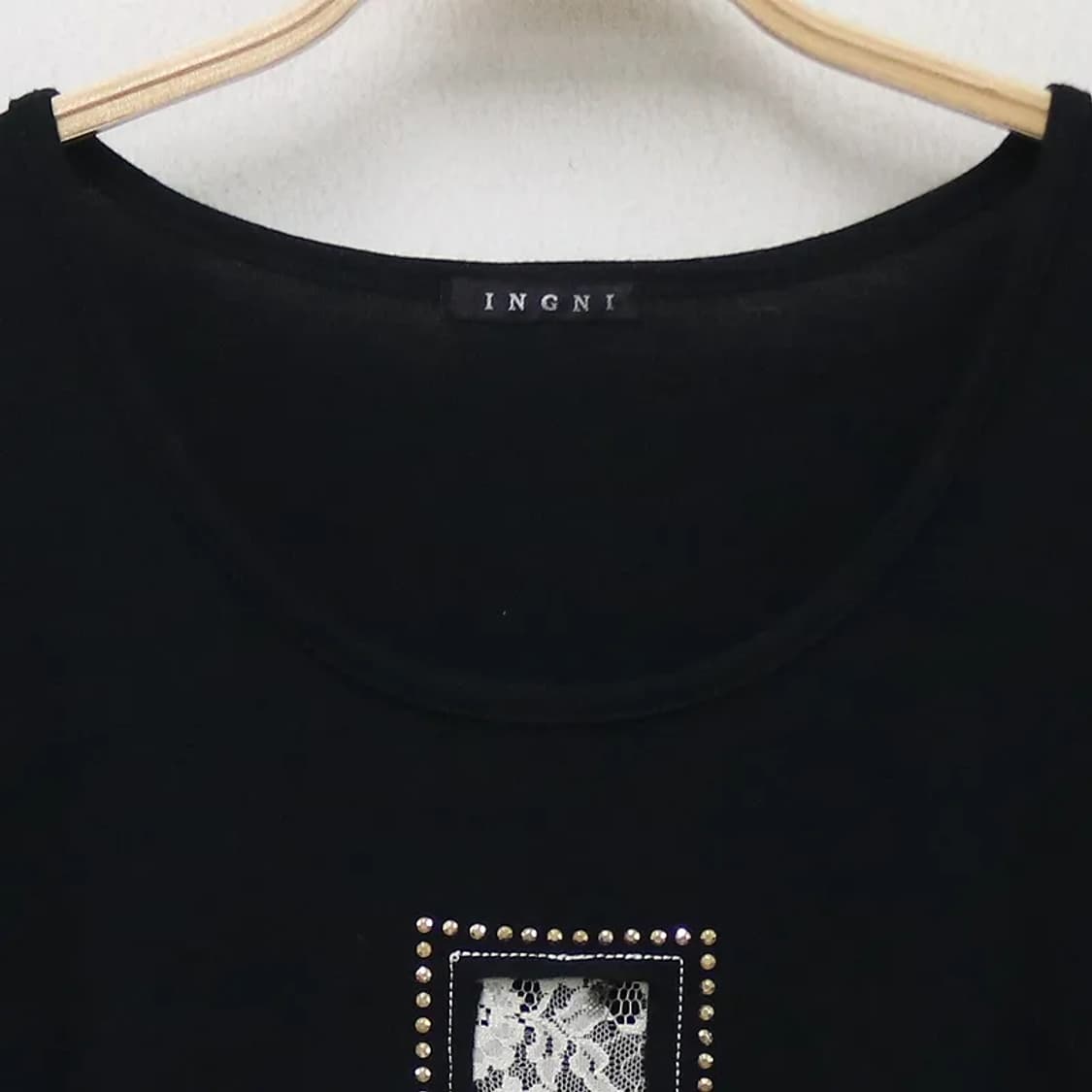 잉그니 고스로리 레이스 크로스 티셔츠 62525 상품이미지5