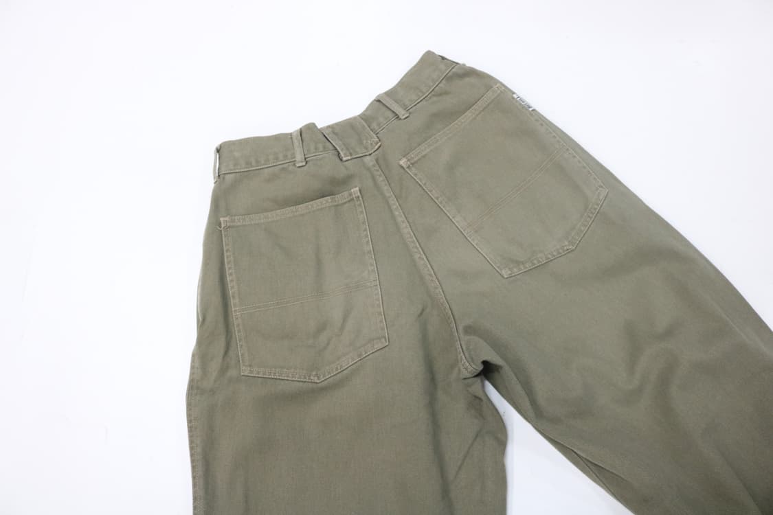 BEE BELL 비벨 빈티지 카키 헤비 트윌 워크 팬츠 상품이미지7