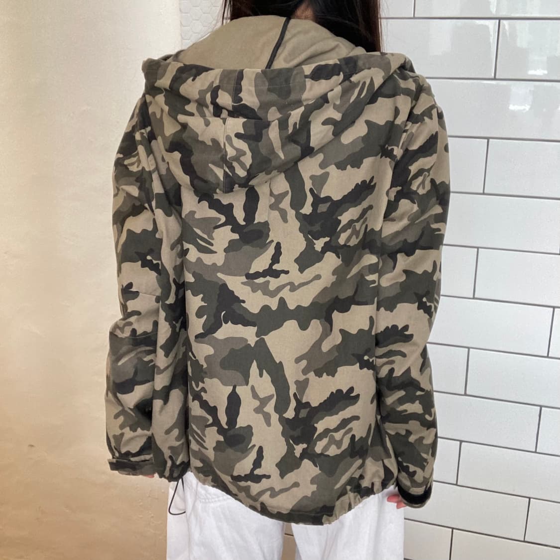 자라 카모플라쥬 후드 자켓 상품이미지2