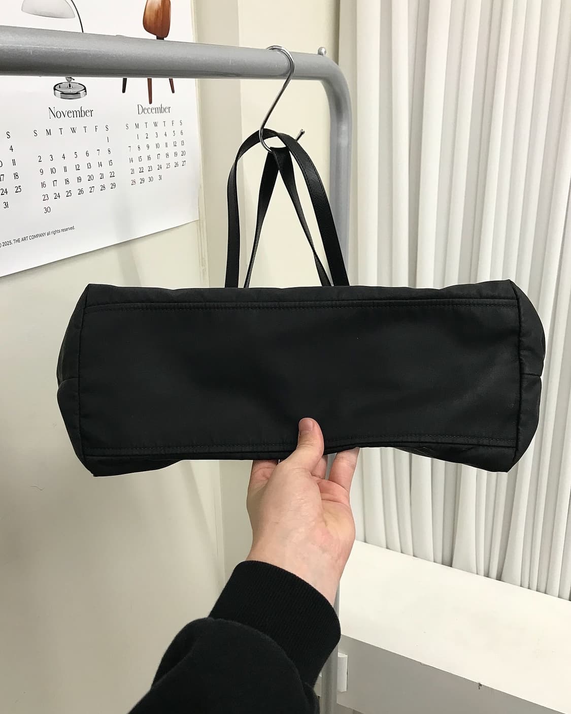 프라다 삼각로고 포코노 쇼퍼백 상품이미지6