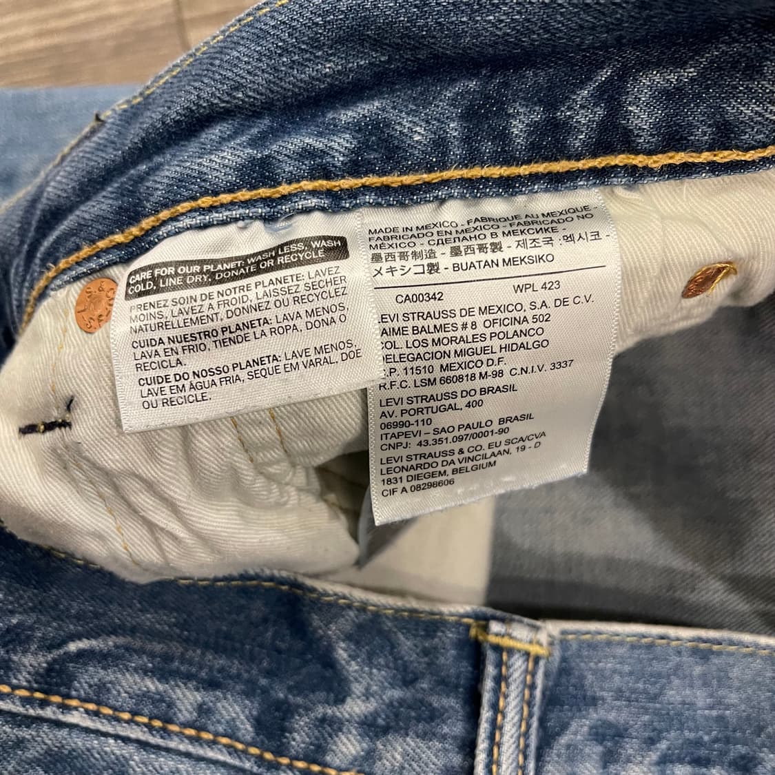 빈티지 리바이스 워싱팬츠 상품이미지5