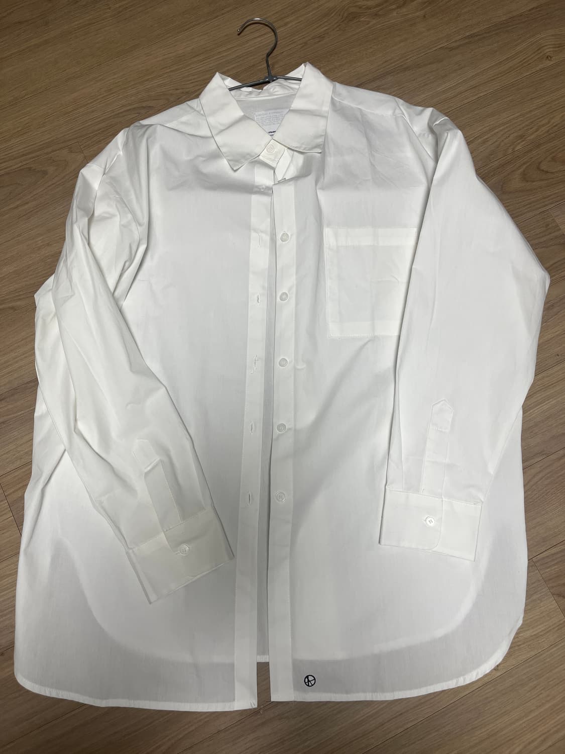 화이트 롱 셔츠 상품이미지6