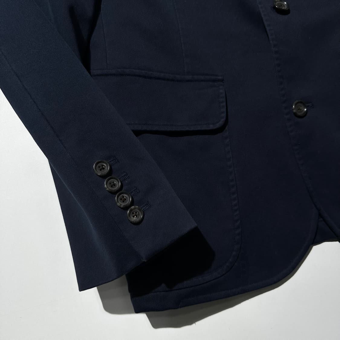 폴로 랄프로렌 코튼 싱글 3B 블레이저 자켓 스포츠코트 네이비 상품이미지5