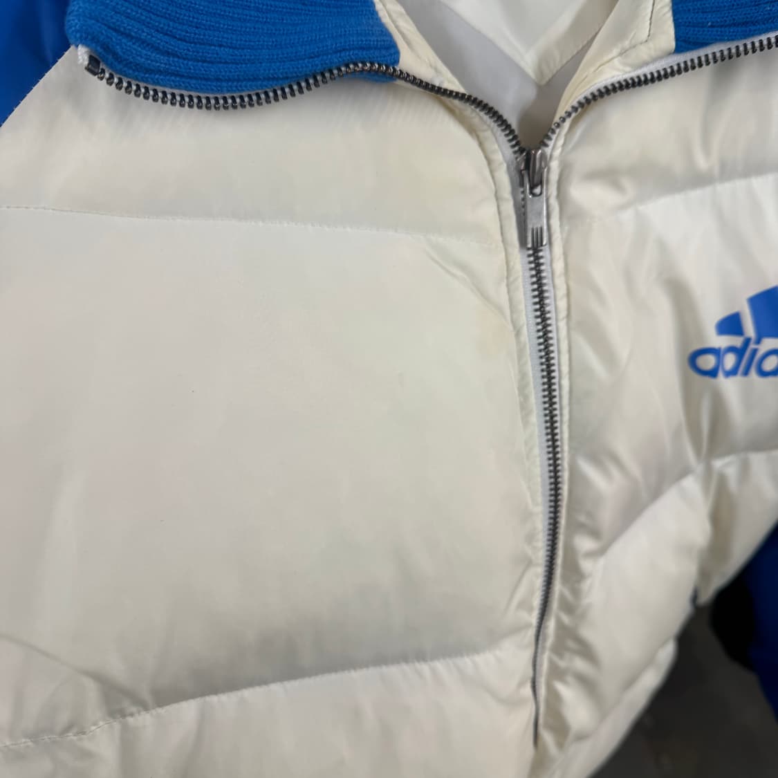 아디다스 빅로고 푸퍼 숏패딩 (L) 상품이미지9