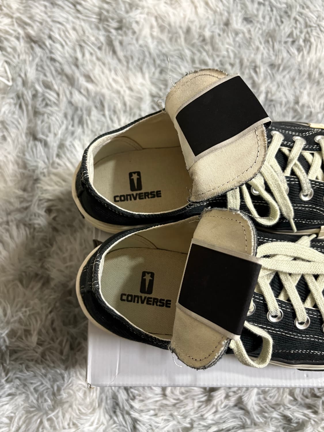 릭오웬스 다크쉐도우 x 컨버스 다크스타 로우 상품이미지7