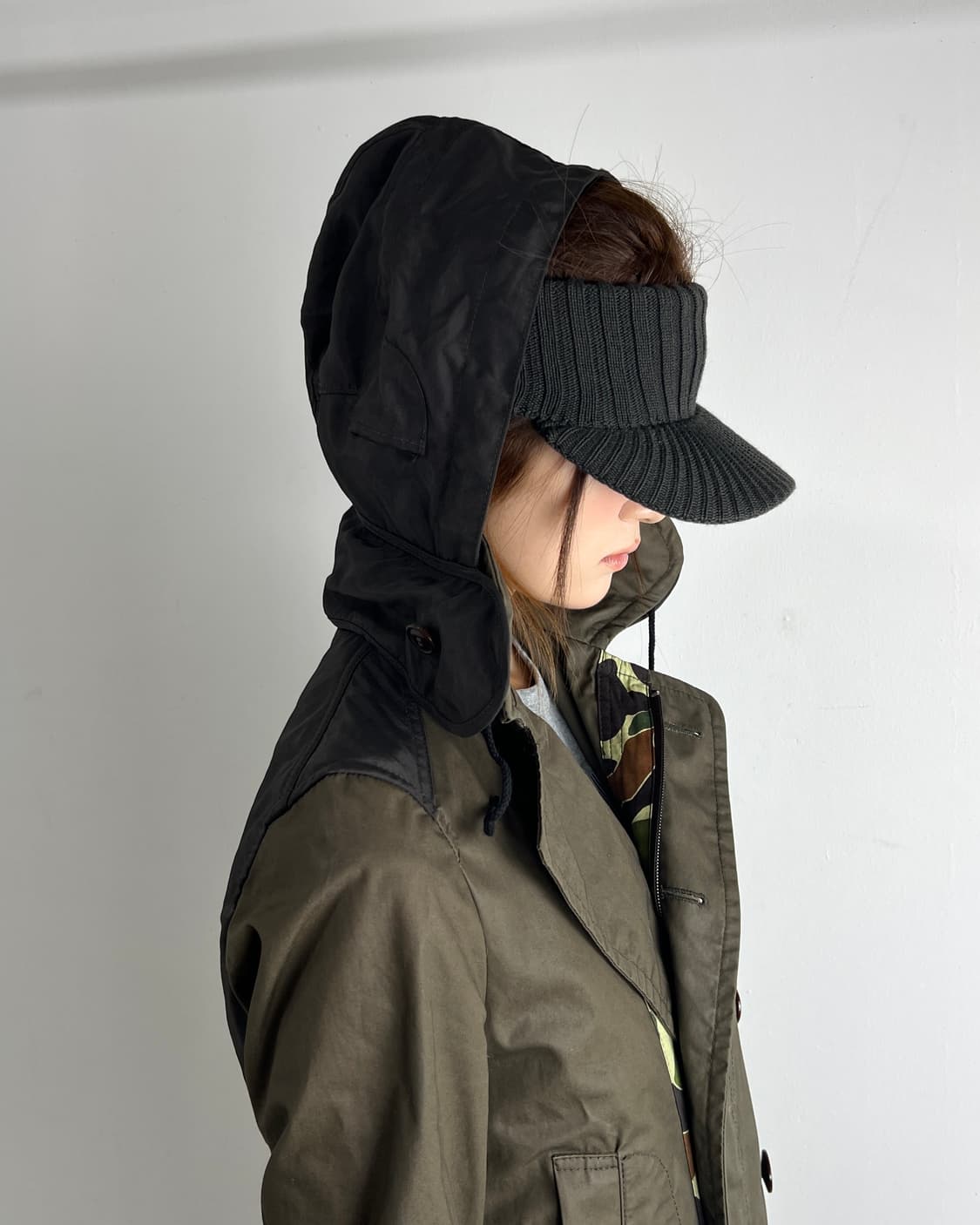 준야와타나베 맨 꼼데가르송 10AW 유틸리티 코트 상품이미지5