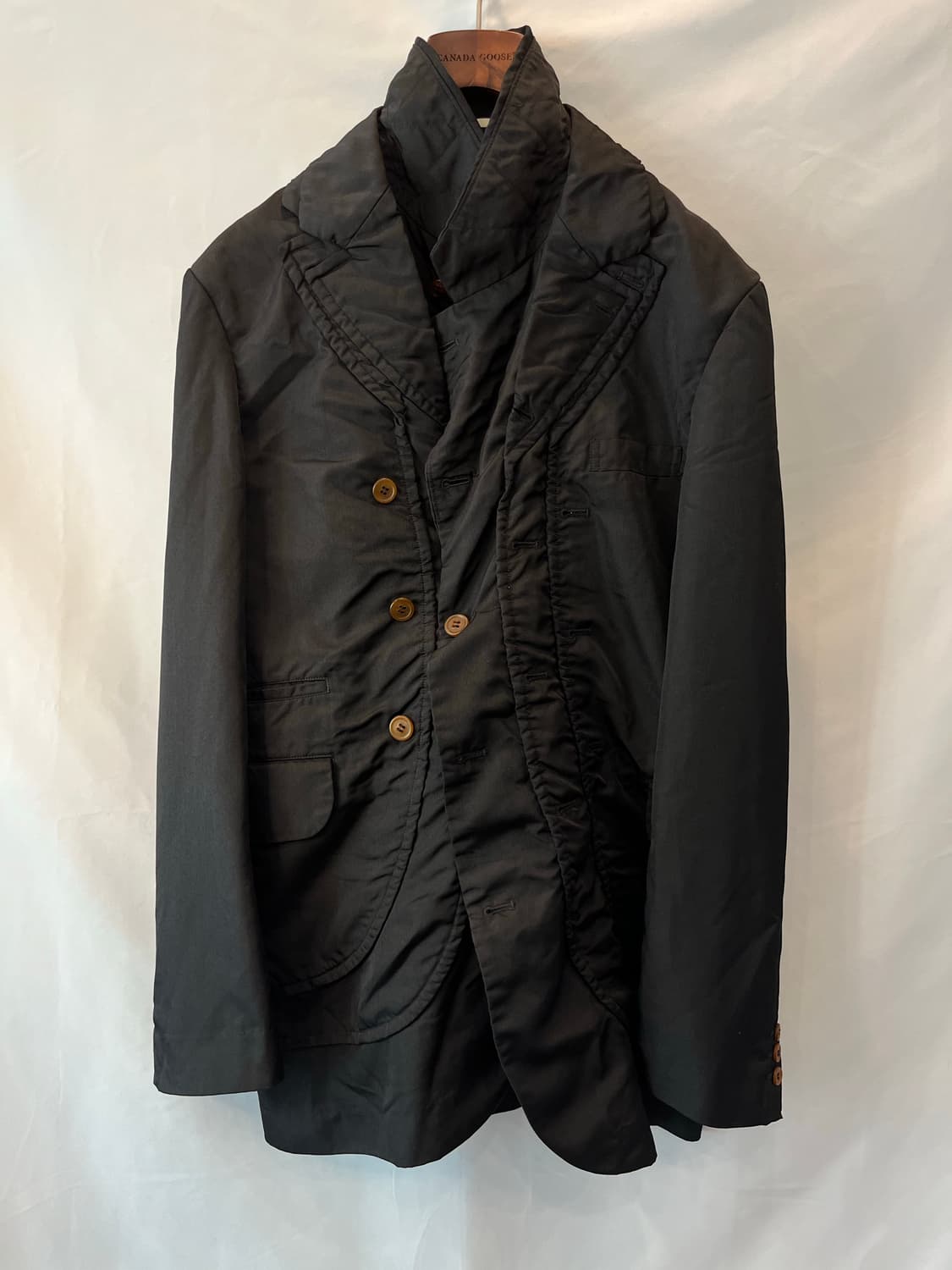 꼼데가르송 옴므 플러스 레이어드 도킹 자켓 L 상품이미지3