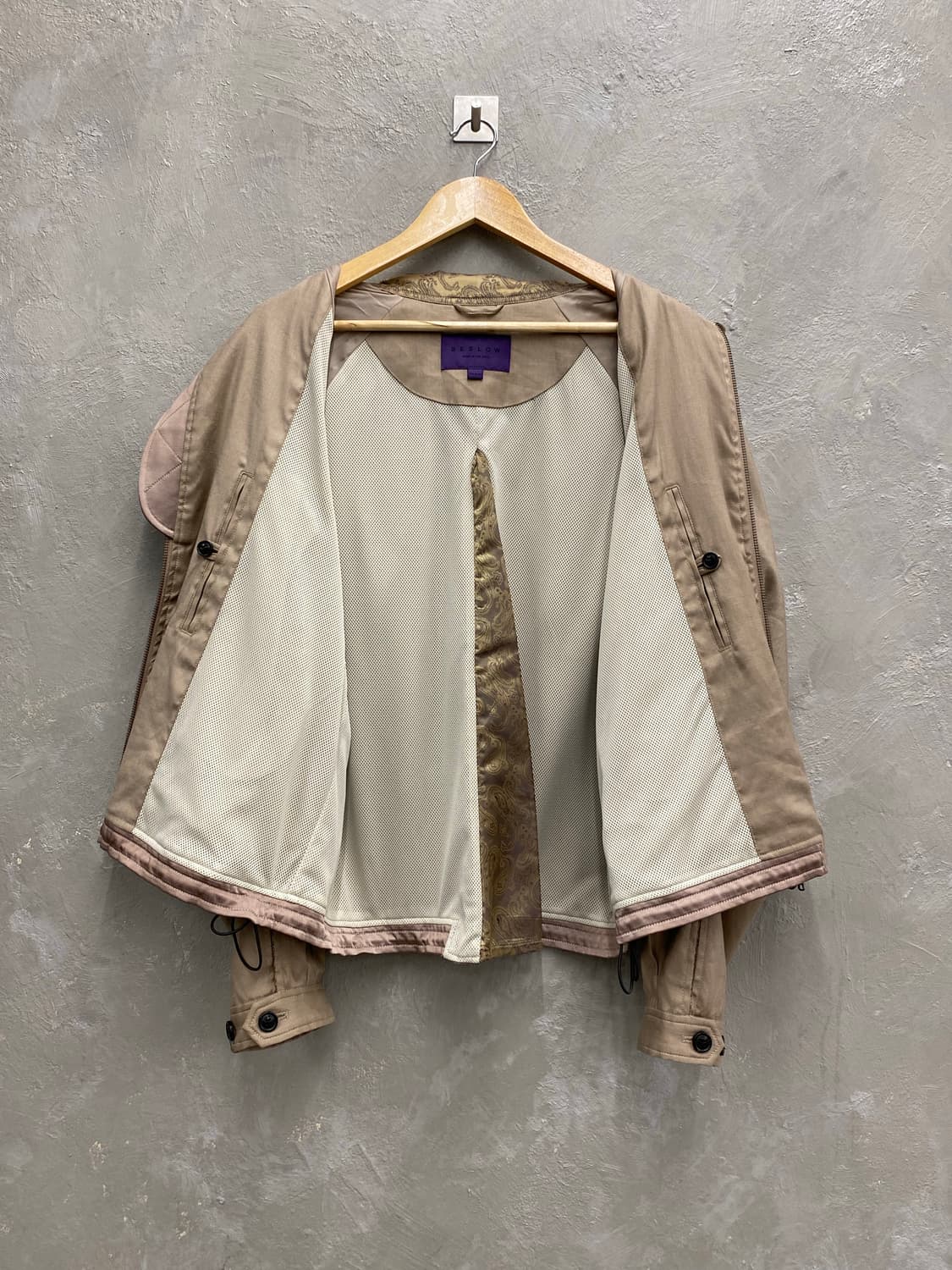 [M] Beslow 비슬로우 퍼플라벨 투웨이 리넨 G9 자켓 상품이미지5