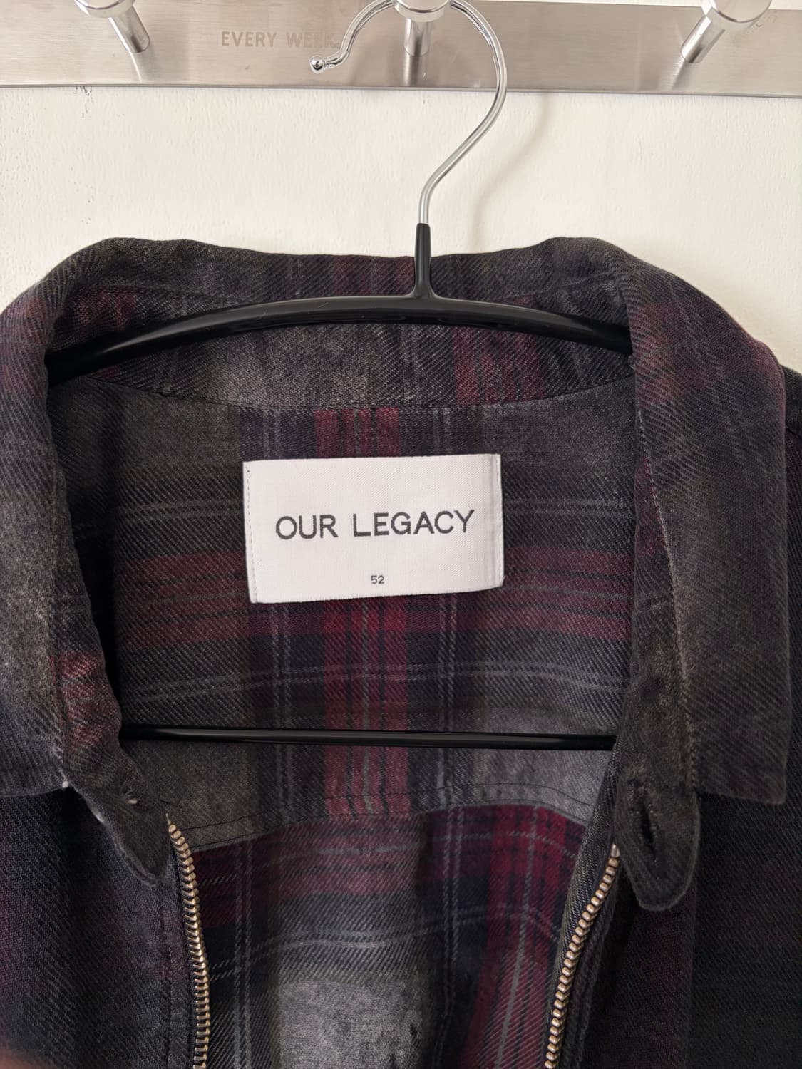 아워레가시 퍼플 셔츠집업 상품이미지3