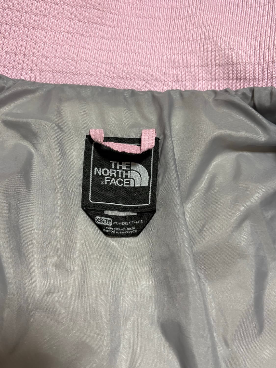 노스페이스 600 구스 다운 경량패딩 베이비 핑크 상품이미지7