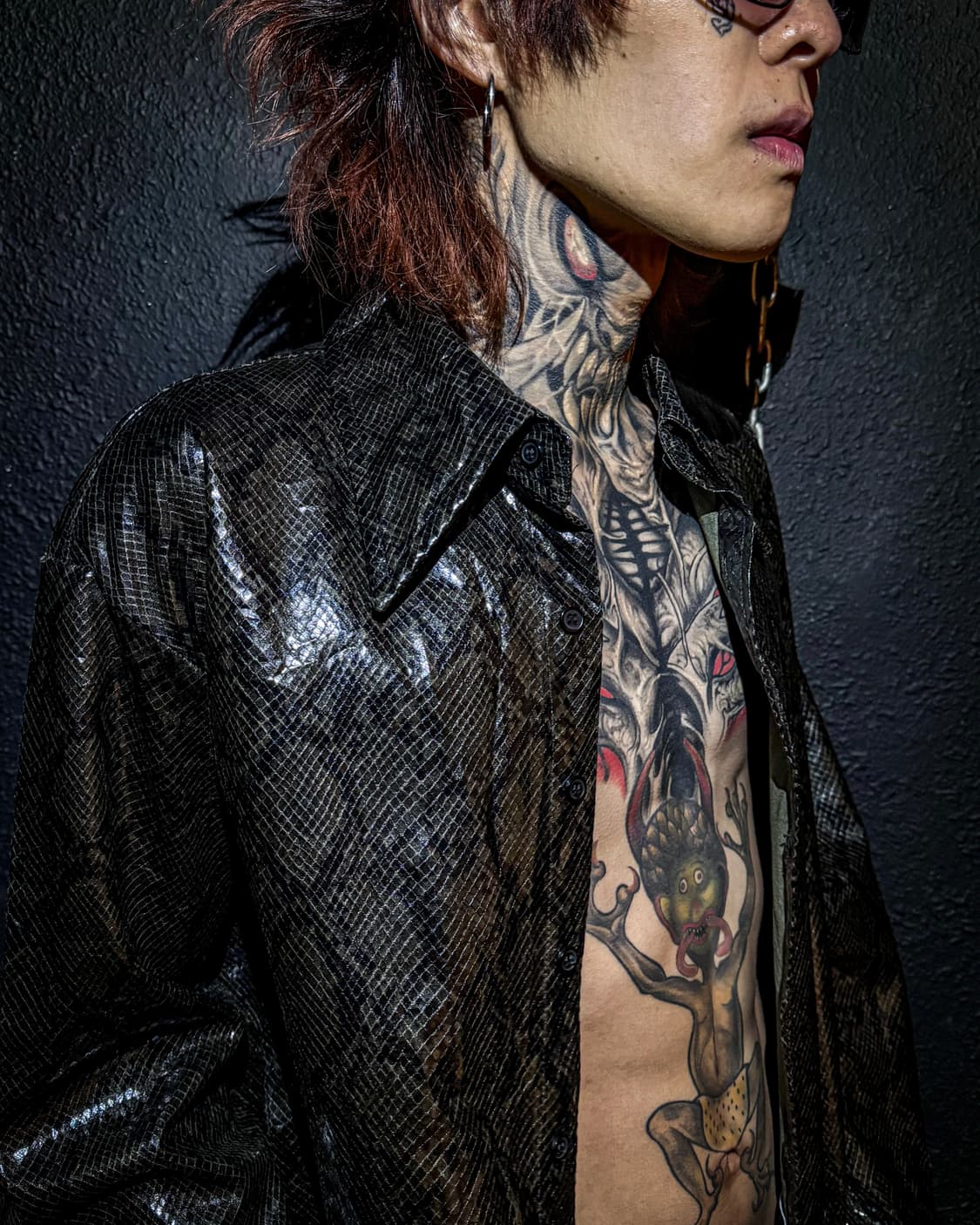 Python Pattern Gloss Shirt 상품이미지2