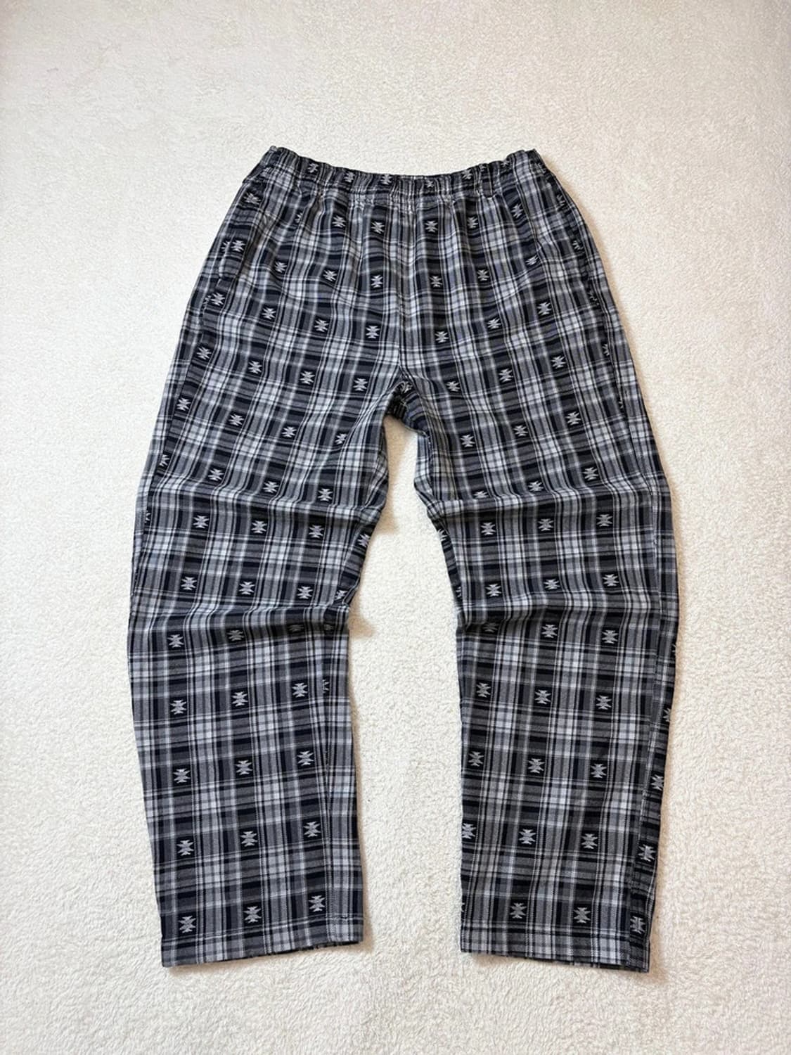 디네뎃 아프리칸 체크 와이드 팬츠 PN6272 상품이미지1