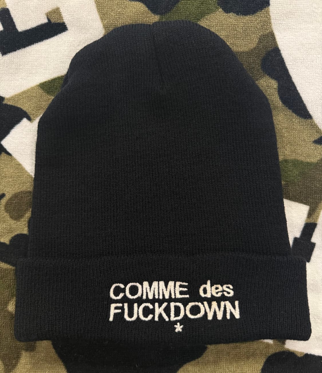 꼼데퍽다운 Comme des fuckdown 비니 상품이미지1