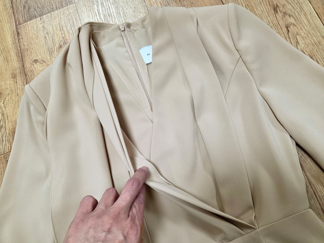 님프(NYMPH) 스카프 원피스 55 새상품 상품이미지4