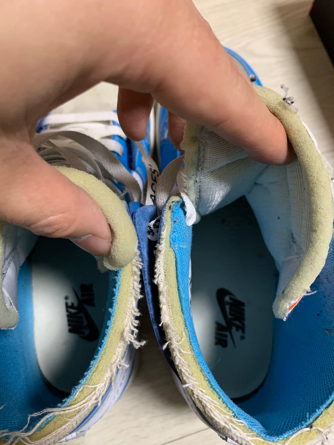 [280]나이키 오프화이트 조던1 unc 상품이미지7