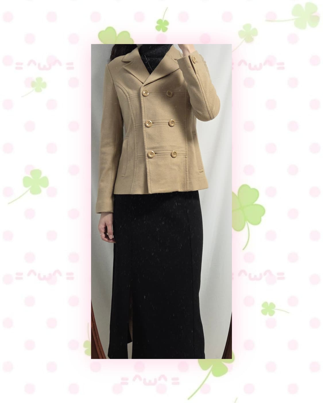 카멜 울 자켓 상품이미지1