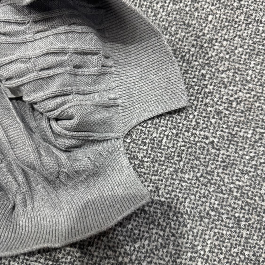 라코스테 그레이 케이블 니트 상품이미지5