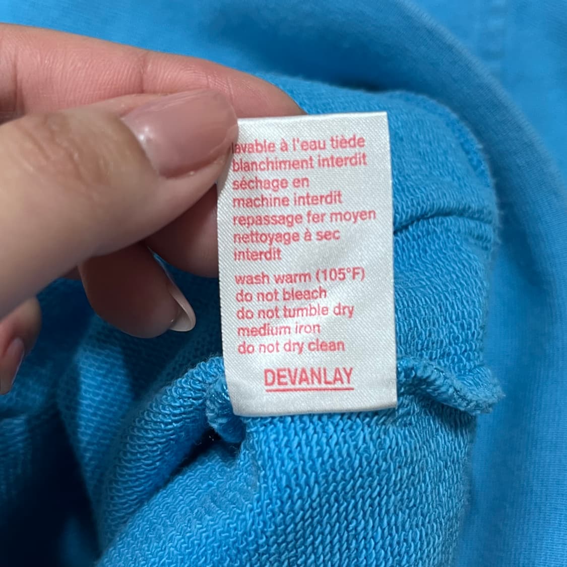 [정품] 라코스테 베이비블루 후집 [ 2 ] 상품이미지6