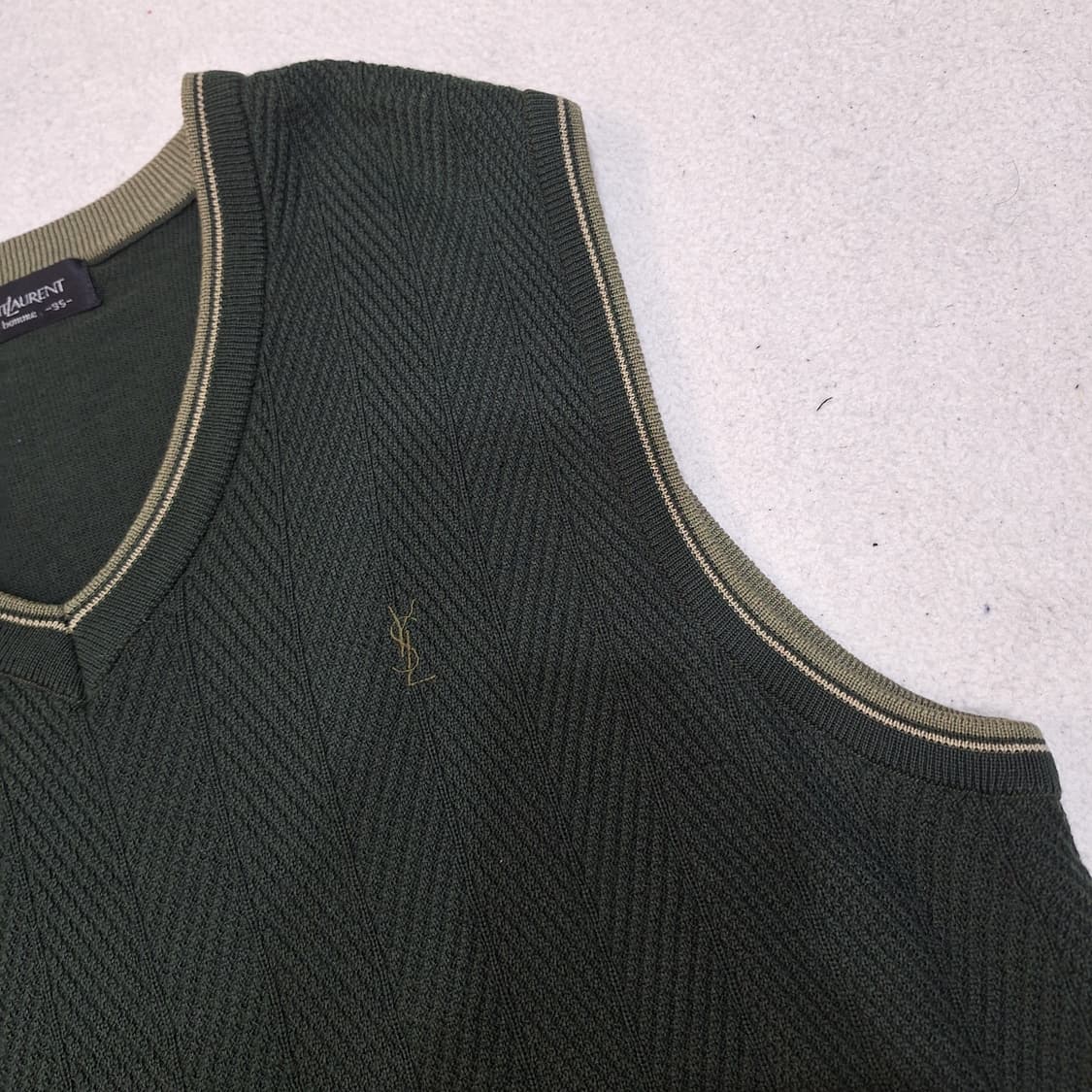 입생로랑  조끼95 상품이미지3