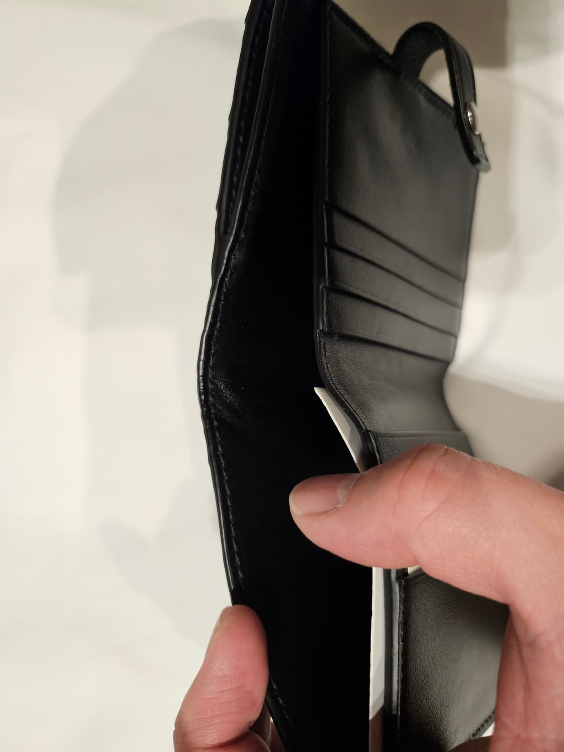 보테가 베네타 반지갑 검정 상품이미지9