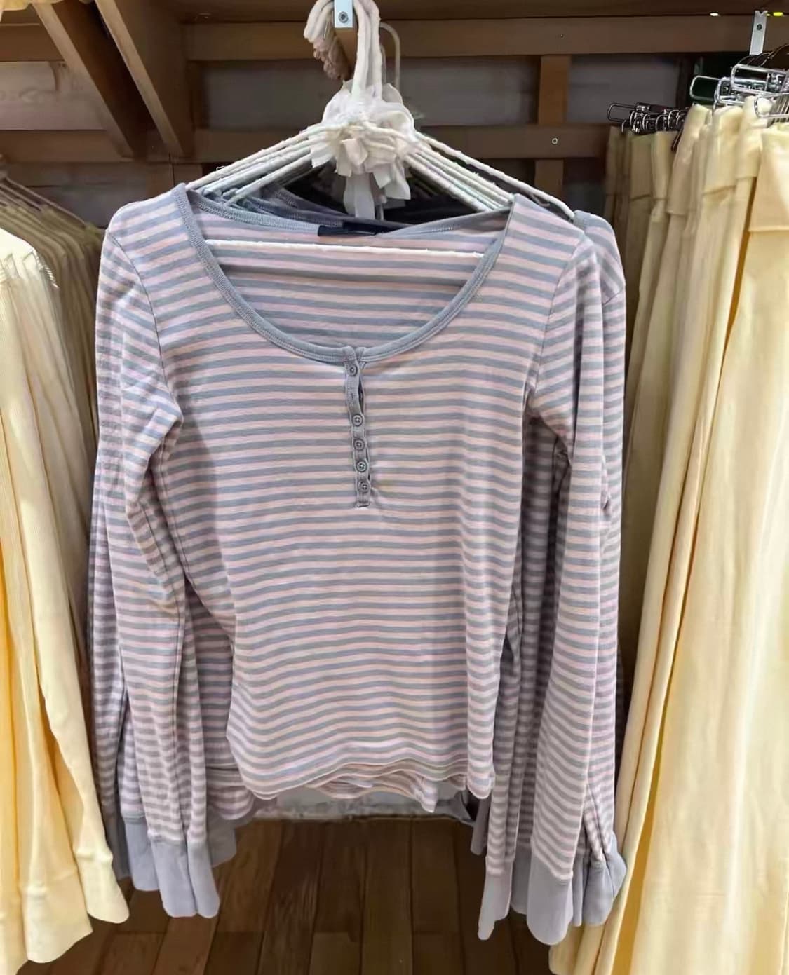 브랜디멜빌 스프라이트 티(핑크그레이) 상품이미지1