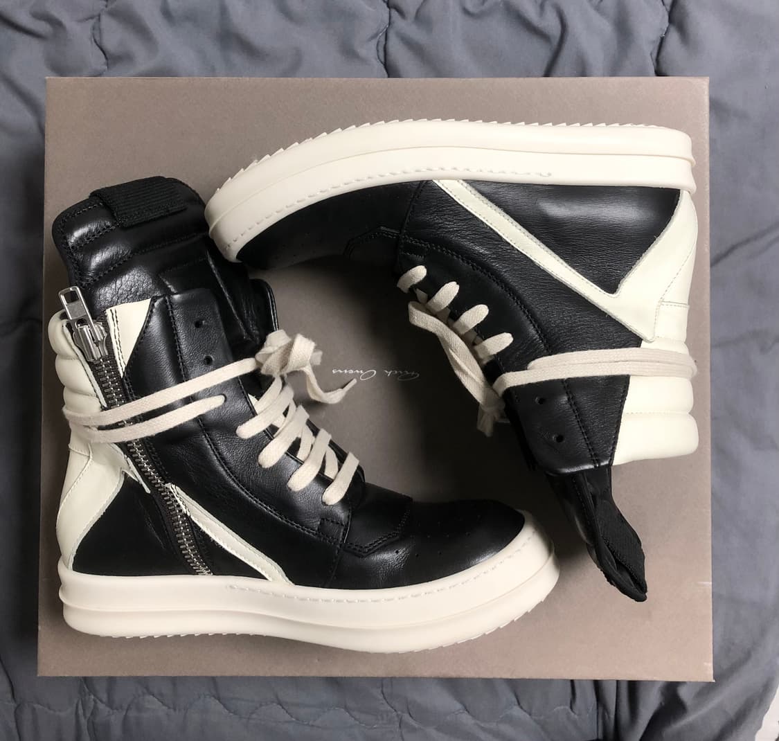 릭오웬스 16SS CYCLOPS 지오바스켓 모노크롬 LPO 36.5  상품이미지2