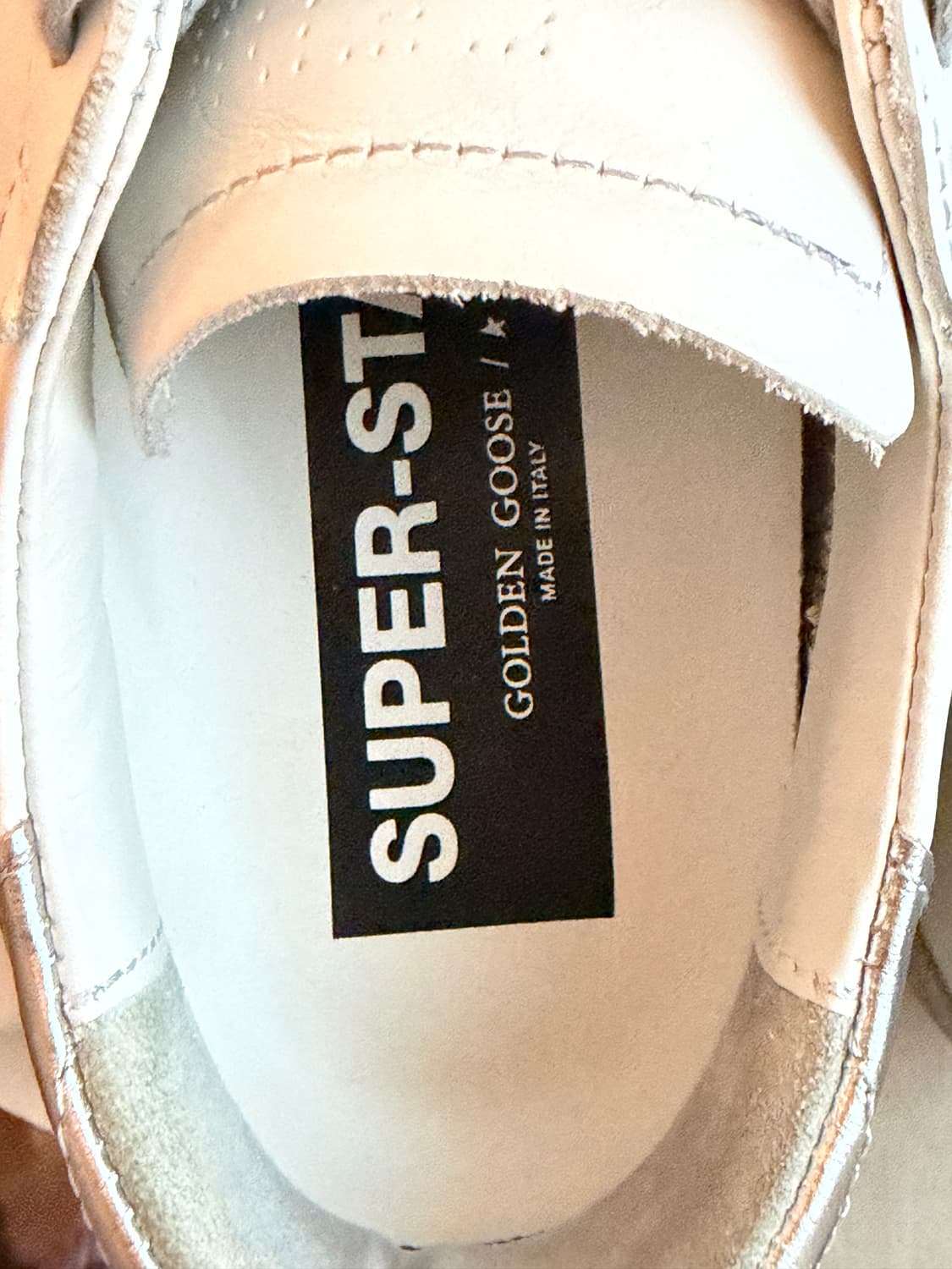 골든구스 슈퍼스타 화이트 실버탭 37 상품이미지5