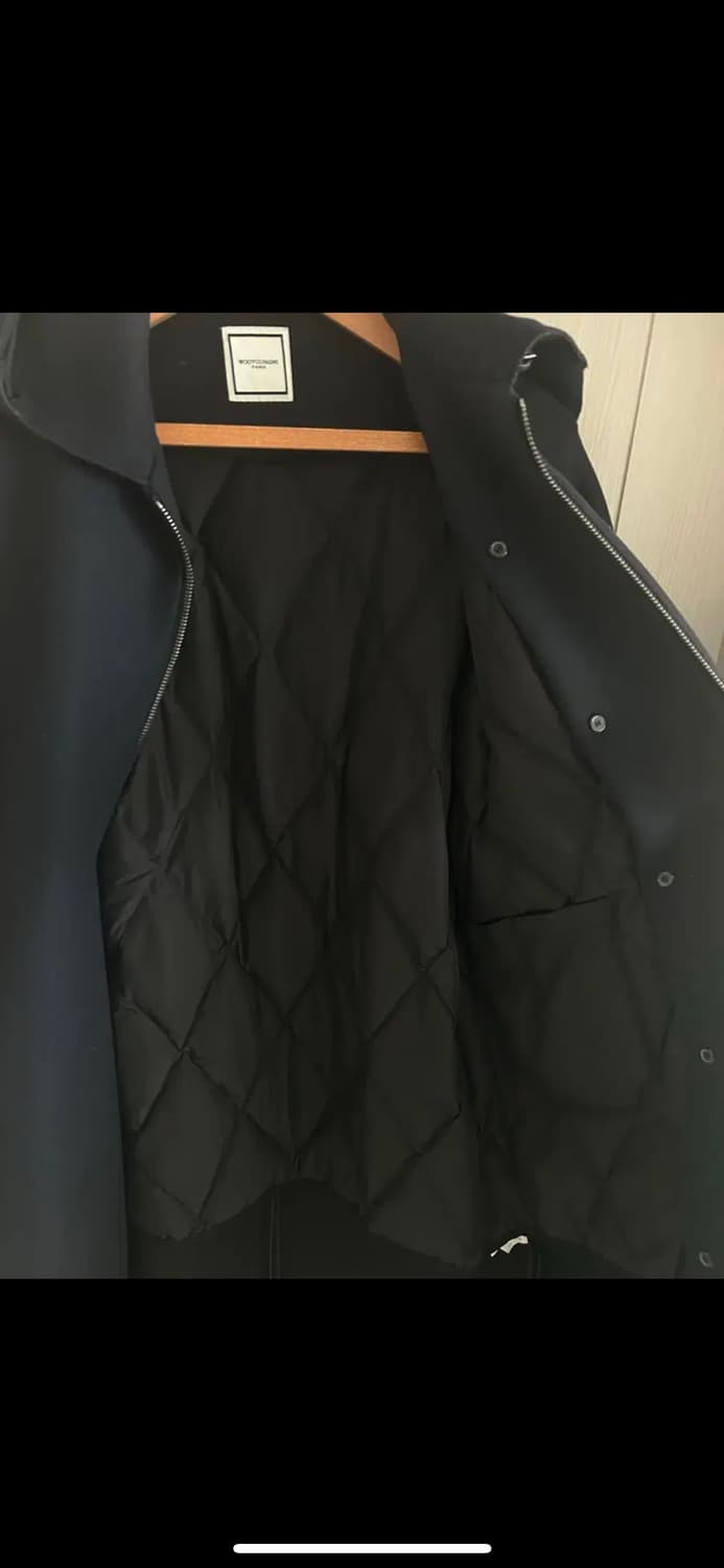 우영미 네오프렌 후드 코트 50 상품이미지3