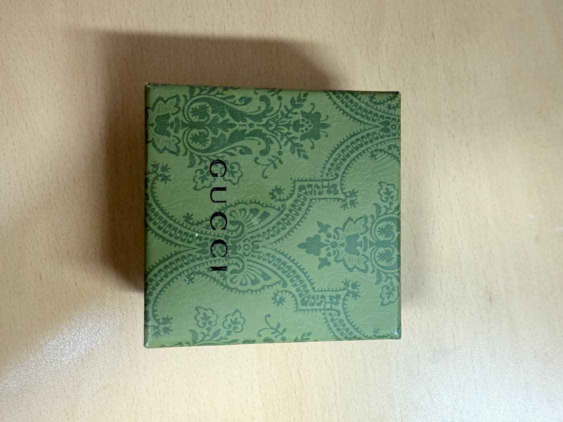 구찌 인터로킹 G씬 오픈 밴드 실버 반지 상품이미지8