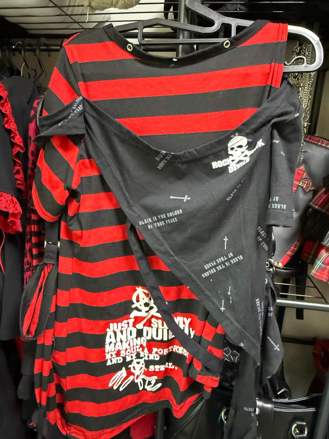 드러그허니 펑크 티셔츠  상품이미지2