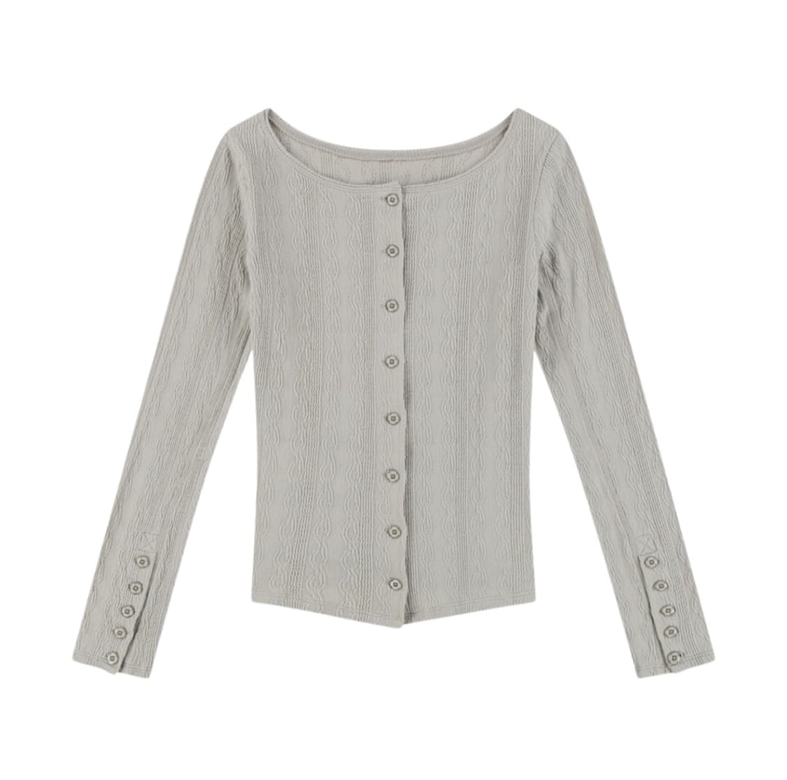 코이세이오 투웨이 롱슬리브 티셔츠 샌드 상품이미지1