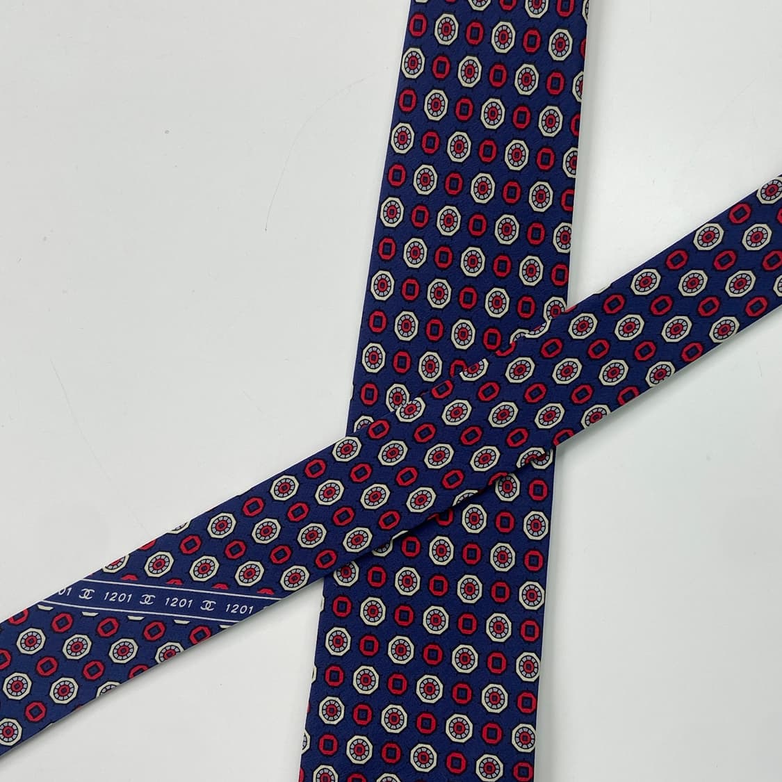 샤넬(CHANEL) 심플로고 명품 정품 넥타이8cm 상품이미지4