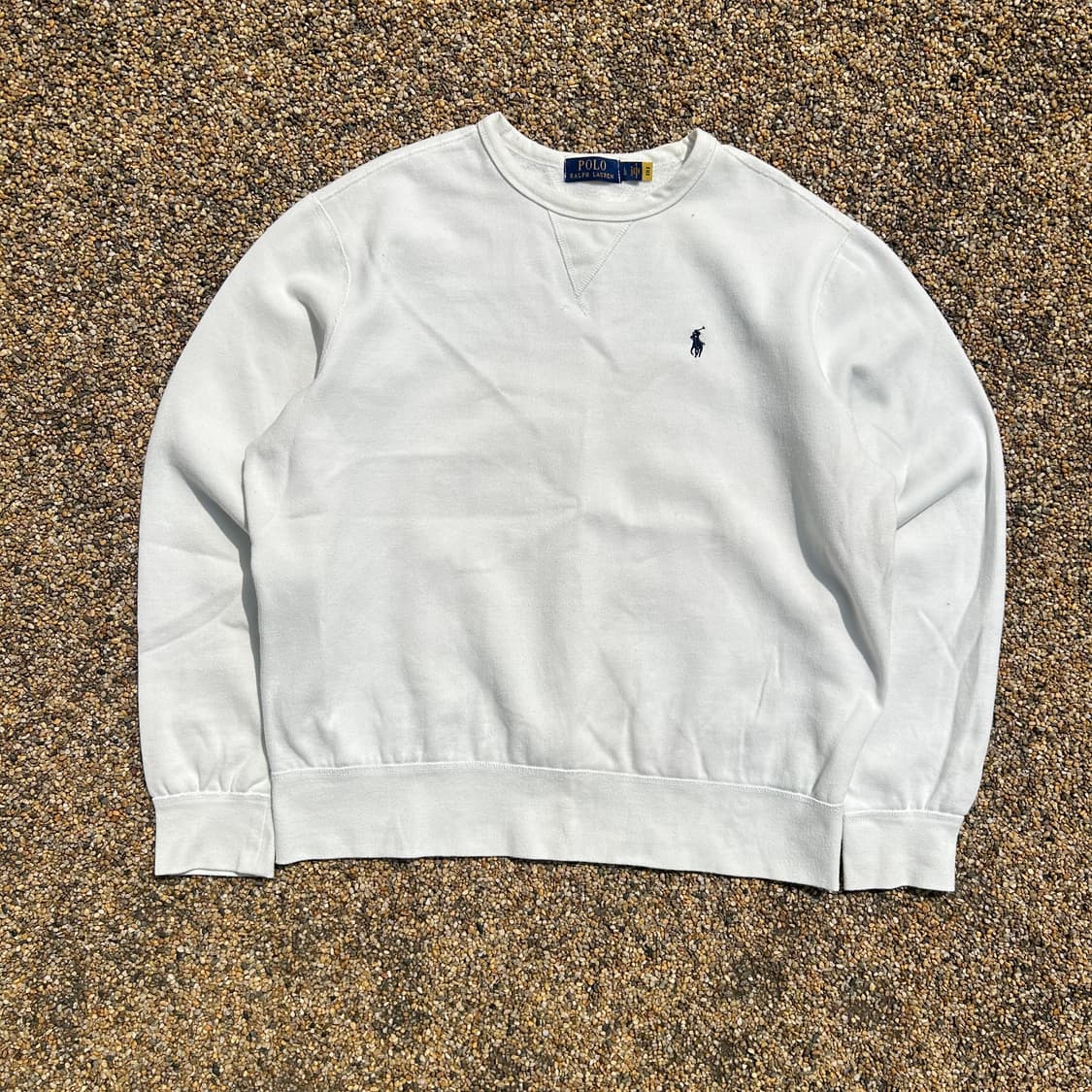 폴로(POLO RalphLauren)화이트 맨투맨 상품이미지1