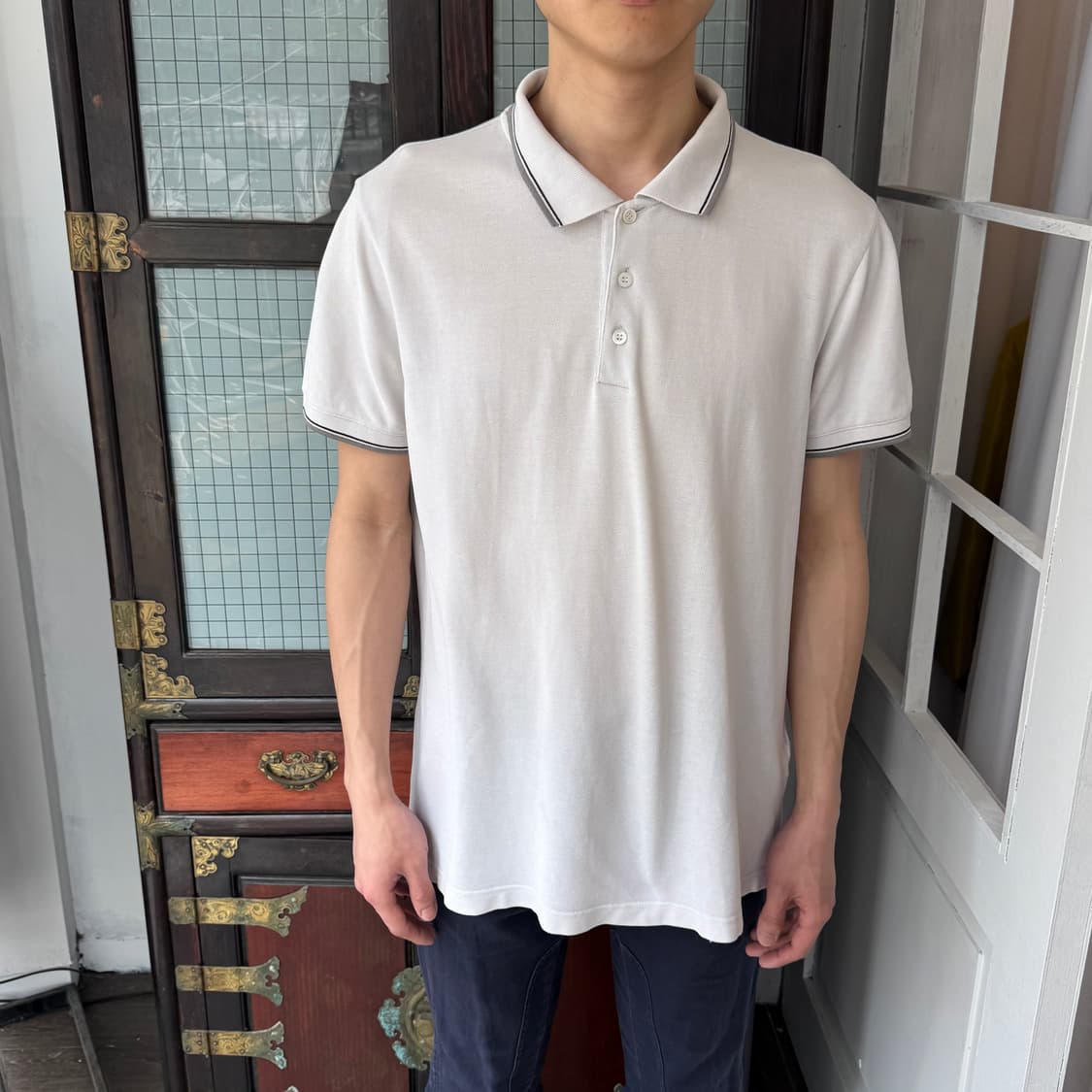 프라다 스포츠 버튼업 폴로 셔츠 상품이미지2
