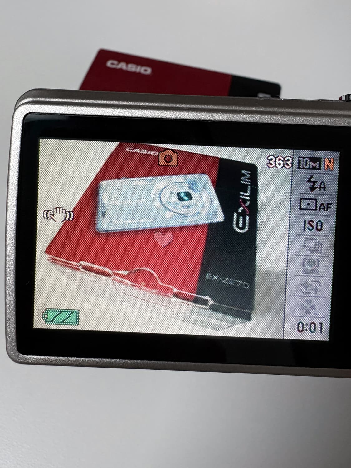 카시오 엑슬림 EX-Z270/CASIO 빈티지 디카📸 상품이미지2