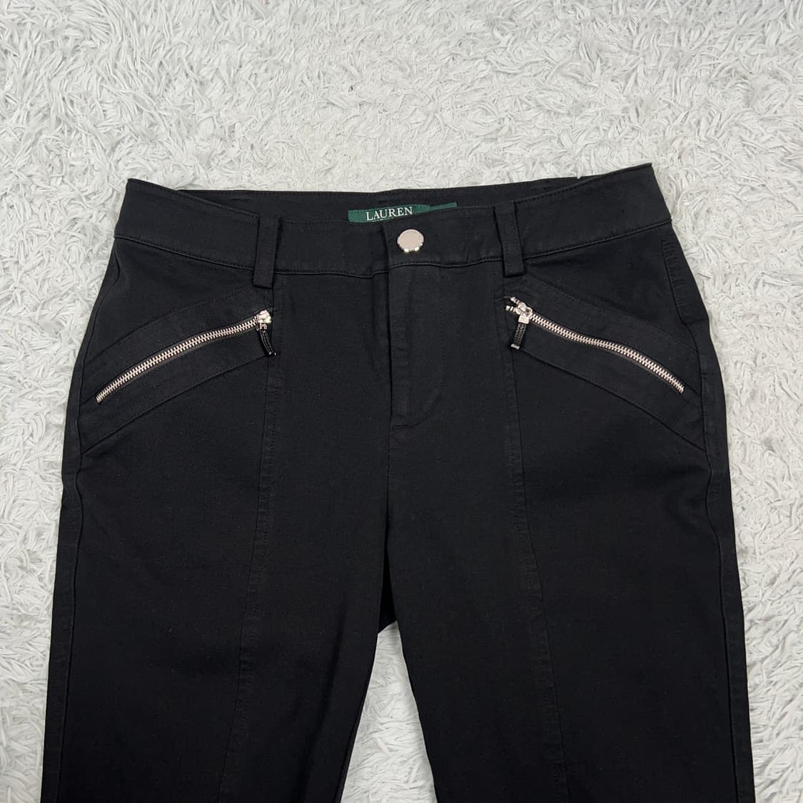 로렌랄프로렌 지퍼포켓 디테일 슬림 팬츠 4호 상품이미지2