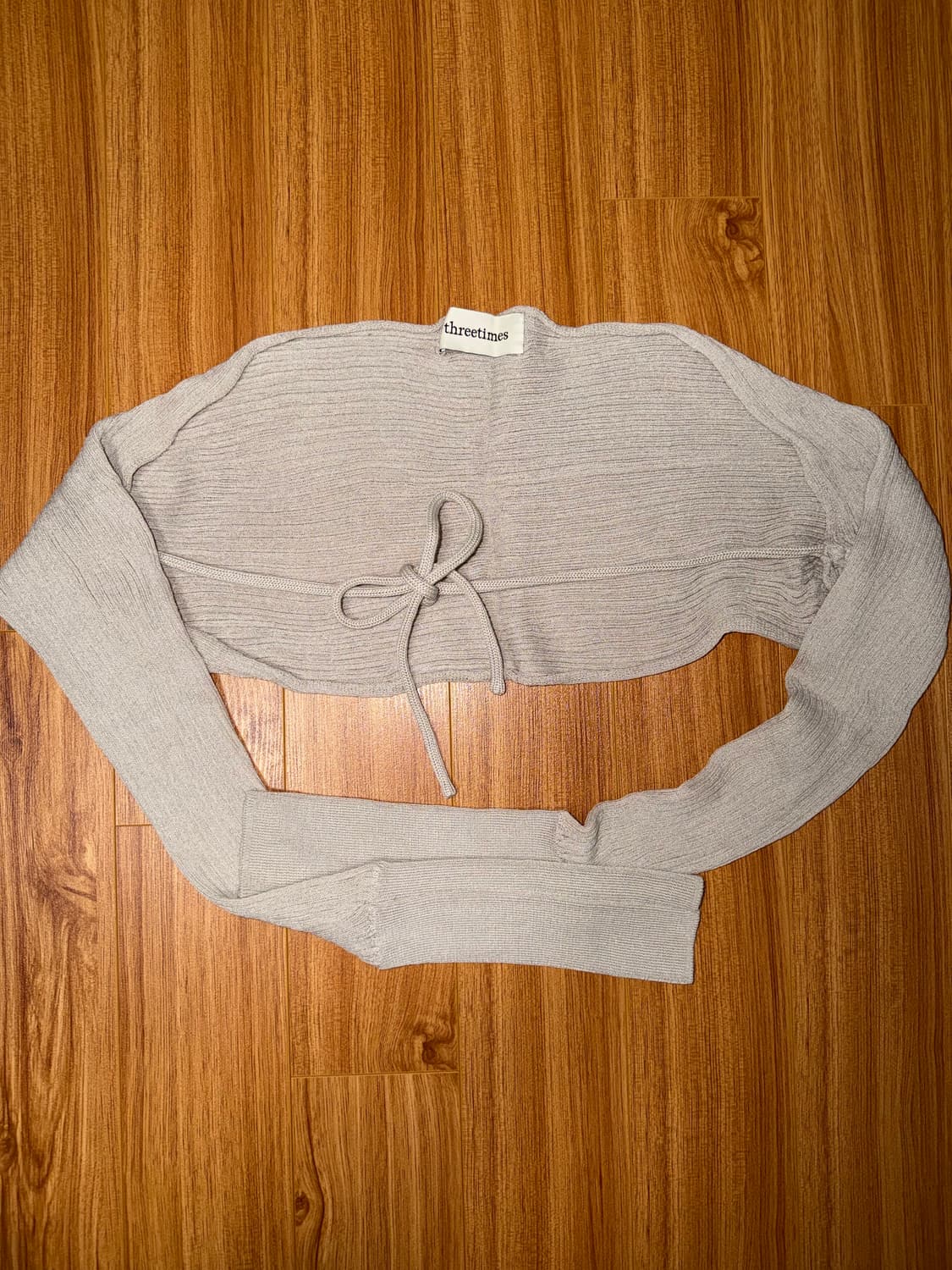 쓰리타임즈 릿볼레로 (그레이) 상품이미지3