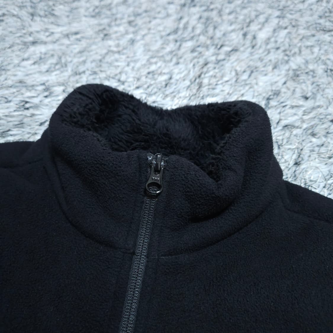 노스페이스) M 남자 블랙 퍼리 플리스자켓 양털집업 / 왕눈이샵 상품이미지8