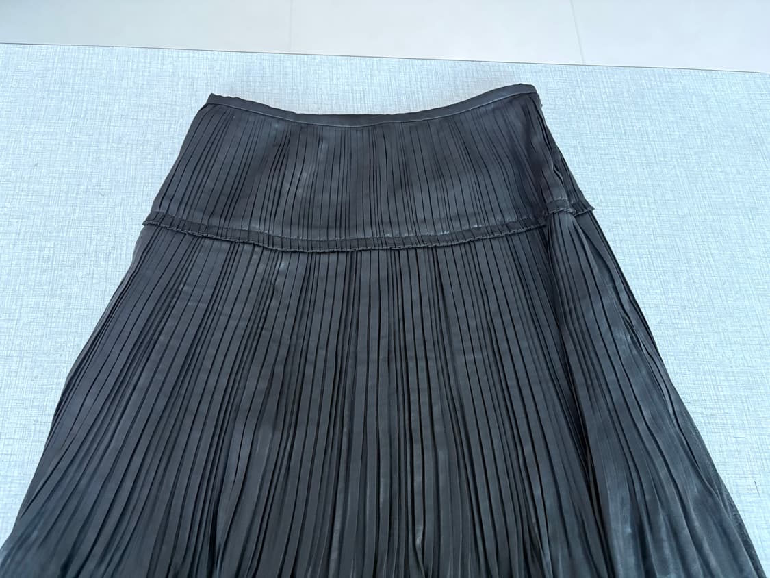 satin pleat skirt 상품이미지4