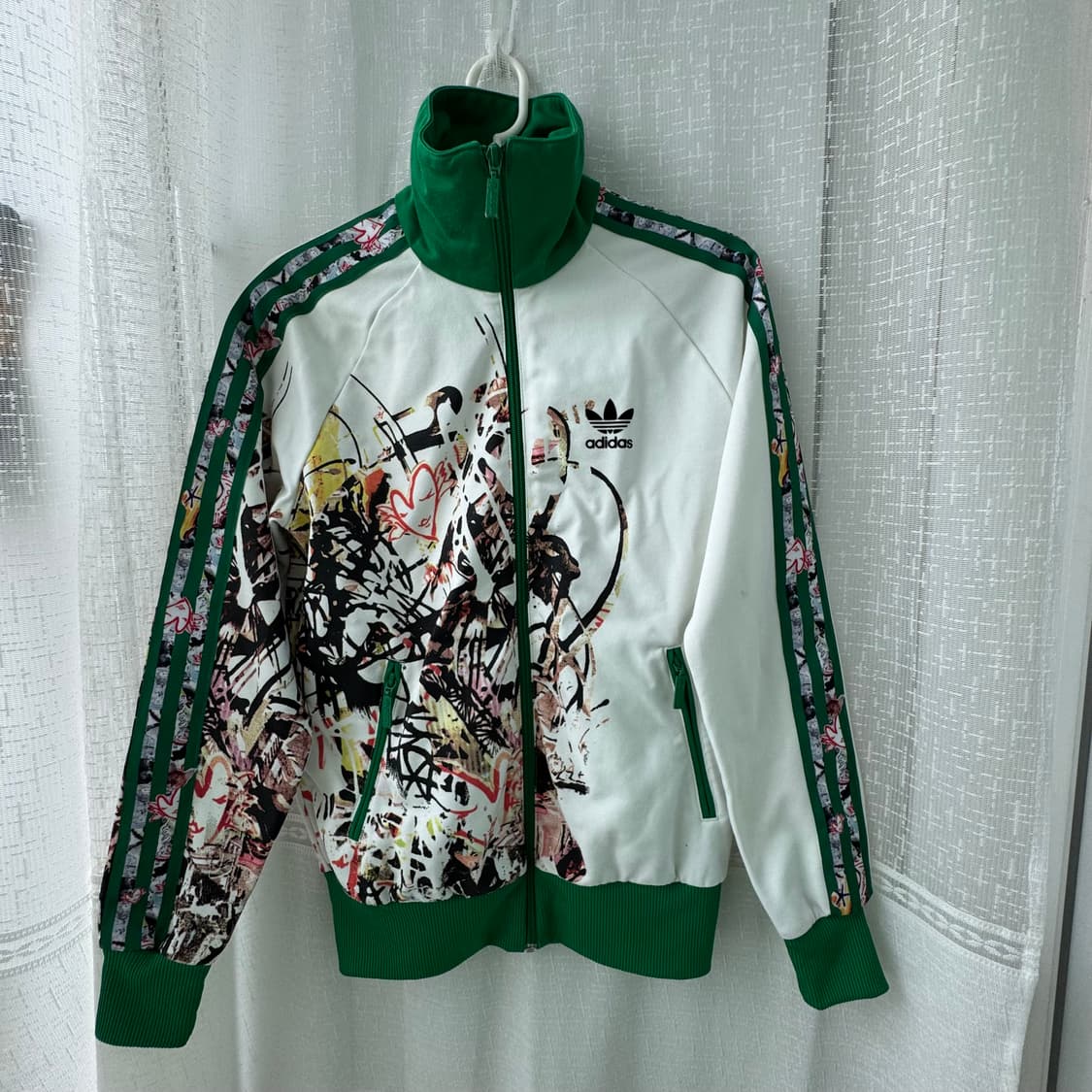 아디다스 x화이트TOPSHOP 그린 트랙 탑 파이어버드 져지 90 상품이미지1